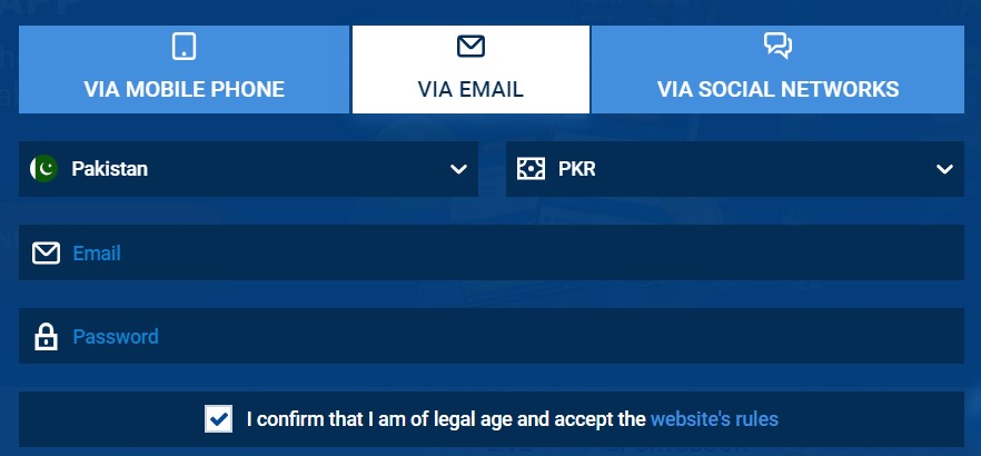 MostBet Sign Up