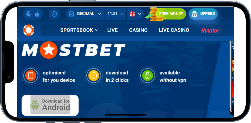 MostBet App Android